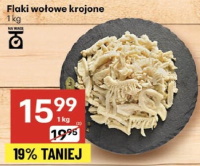 Flaki wołowe krojone promocja w Delikatesy Centrum