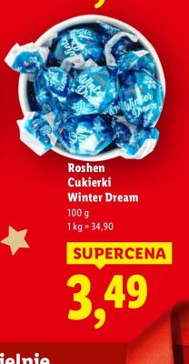 Cukierki Winter Dream promocja w Lidl