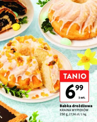Babka drożdzowa Kraina wypieków promocja