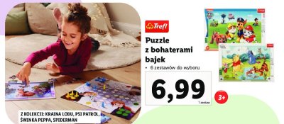 Puzzle psi patrol Trefl promocja