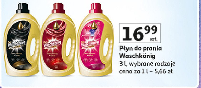 Płyn do prania do czarnego Der waschkonig promocja