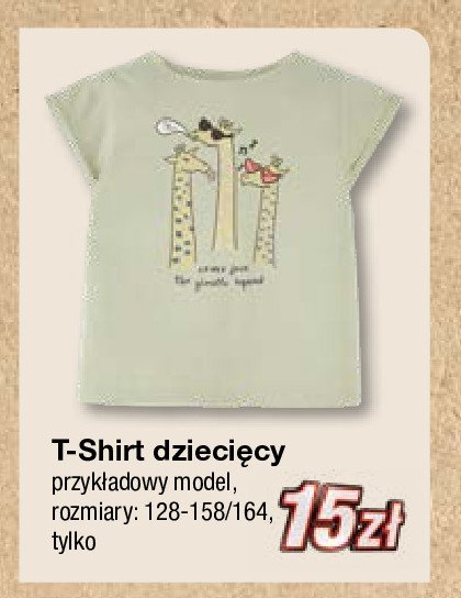 T-shirt dziecięcy 128-158 cm promocja