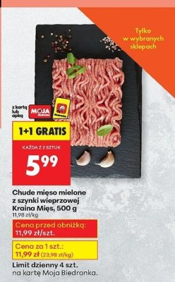 Mi臋so mielone promocja w Biedronka