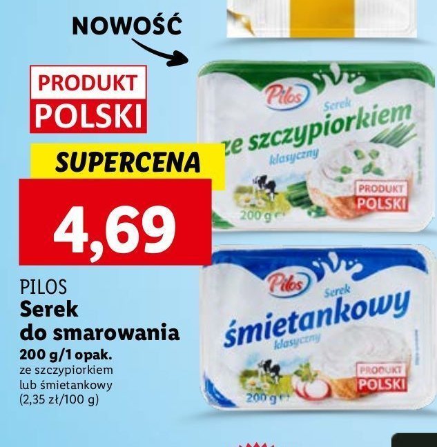 Serek ze szczyporkiem Pilos promocja