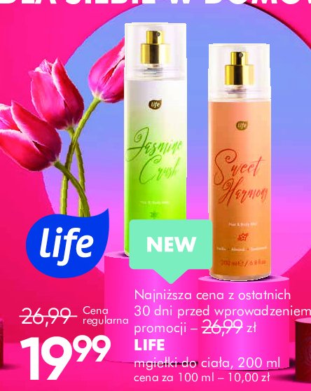 Mgiałka do ciała jasmine crush Life (super-pharm) promocja w Super-Pharm