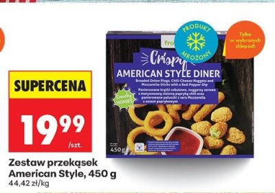 Zestaw przekąsek American Style Diner promocja w Biedronka