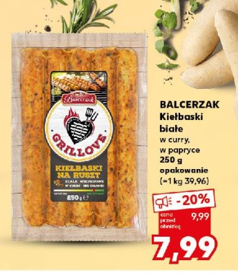 Kie艂baski bia艂e w papryce Balcerzak promocja