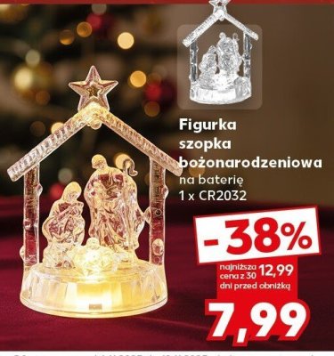 Figurka szopka bożonarodzeniowa 18 cm LED 1 x CR2032 Kaufland promocja w Kaufland