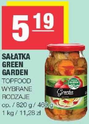 Sałatka Green Garden TOPFOOD wybrane rodzaje promocja w SPAR