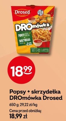 Popsy + skrzydełka DROmówka Drosed promocja w Żabka