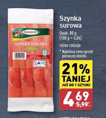 Szynka surowa Abraham promocja