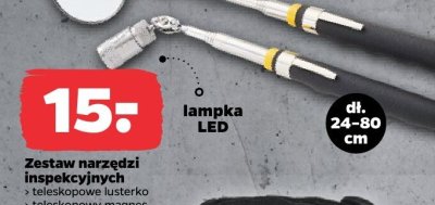 Zestaw narzędzi inspekcyjnych  promocja w Netto