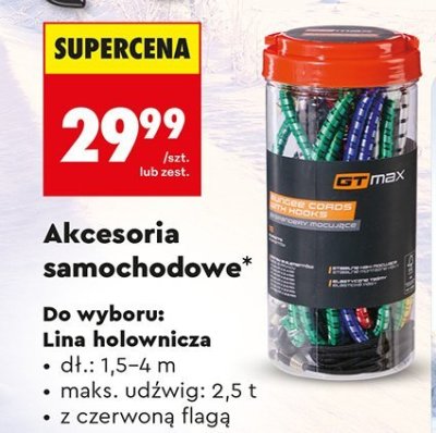 Akcesoria samochodowe: zestaw ekspanderów promocja w Biedronka