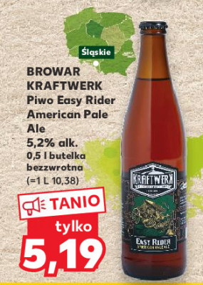 Piwo Kraftwerk easy rider promocja