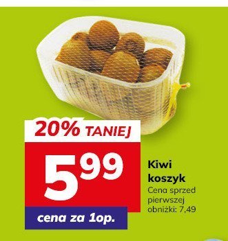 Owoce Kiwi koszyk promocja w Hitpol