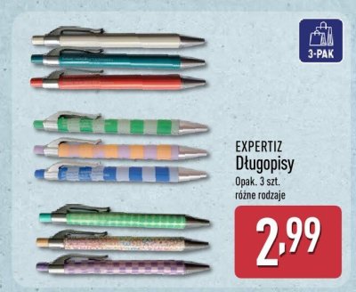 Długopisy 3 szt. promocja w Aldi