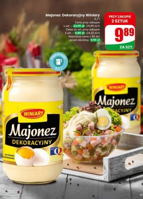 Majonez Dekoracyjny  promocja w Dino