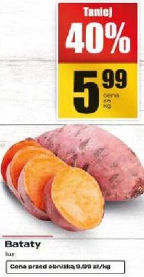 Bataty promocja w Supeco