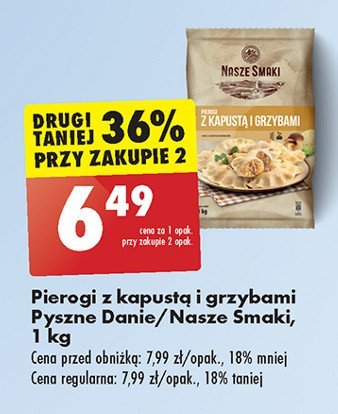 Pierogi z kapustą i grzybami Pyszne danie promocja