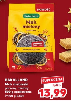 Mak mielony parzony 500 g promocja w Kaufland
