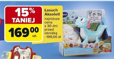 Lasuch Aksolotl VTech promocja w Carrefour