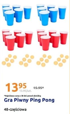 Gra Piwny Ping Pong promocja w Action