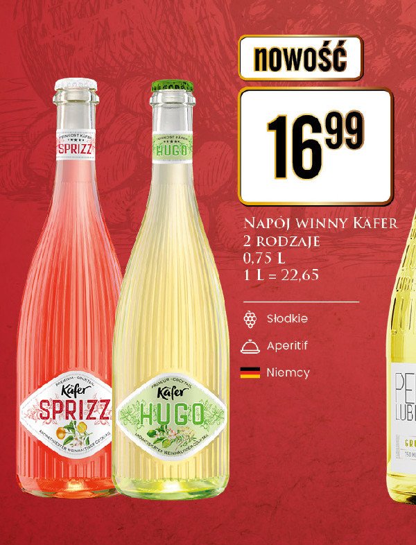 Wino Kafer spritz promocja