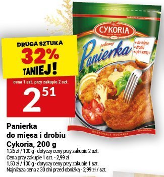 Panierka do mięsa i drobiu Cykoria, różne rodzaje promocja w Twój Market