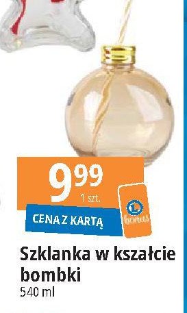Szklanka bombka 540 ml promocja