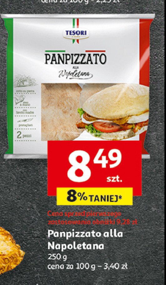 Pan pizzato Tesori d'italia promocja