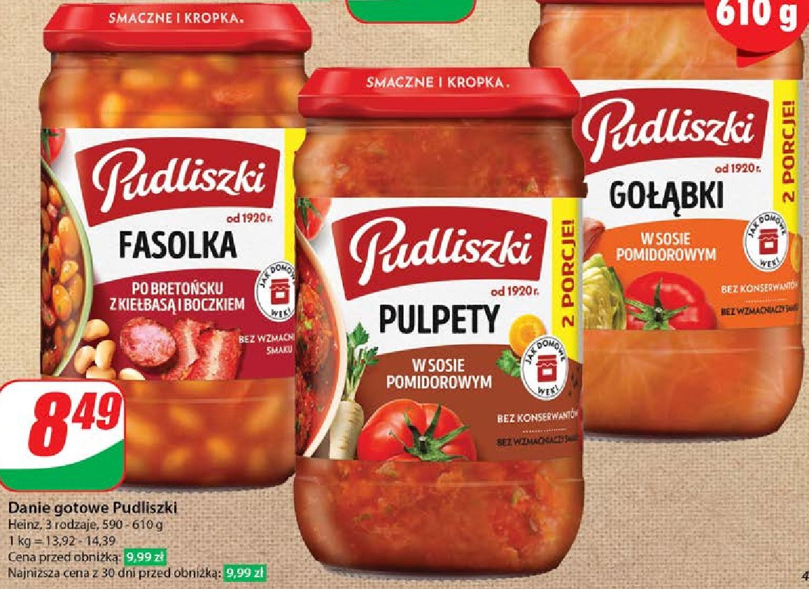 Fasolka po breto艅sku z kie艂bas膮 i boczkiem Pudliszki promocja