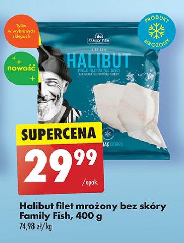 Halibut Family fish promocja