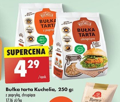 Bułka tarta z papryką Kuchelia promocja