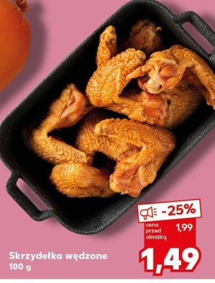 Skrzydełka wędzone promocja w Kaufland