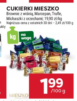 Cukierki brownie z wiśnią Mieszko promocja w Stokrotka