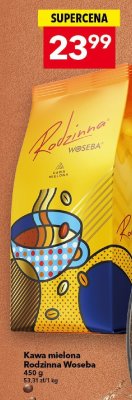 Kawa mielona Rodzinna Woseba 450 g promocja w LEWIATAN