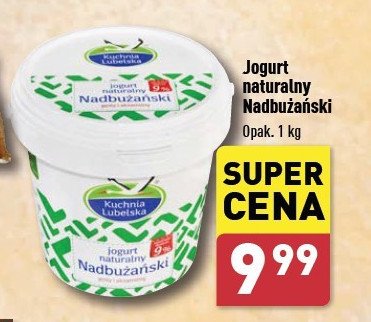 Jogurt naturalny nadbużański Kuchnia lubelska promocja