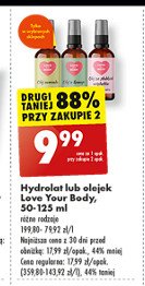 Hydrolat melisa Love your body promocja