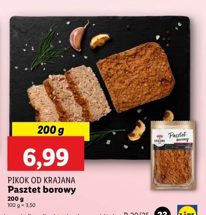 Pasztet borowy Pikok od krajana promocja