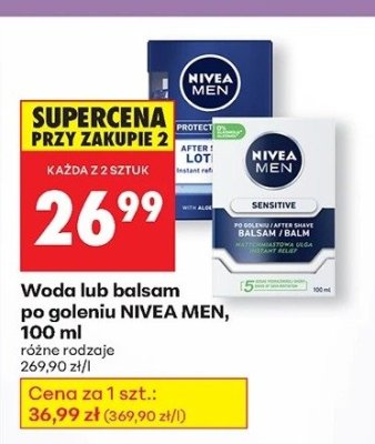 Woda po goleniu 100 ml promocja w Biedronka