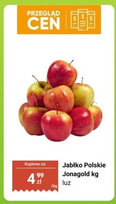 Jabłko Polskie Jonagold luz promocja w Biedronka