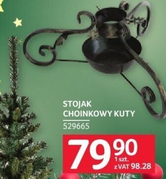 Stojak choinkowy kuty promocja w Selgros