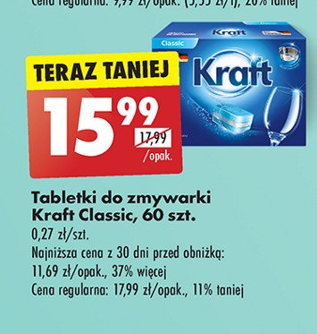 Tabletki do zmywarek Kraft classic promocja