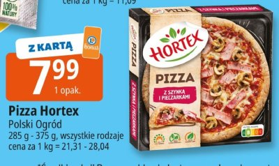 Pizza Hortex Polski Ogród promocja w Leclerc