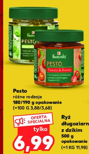 Pesto czerwone K-classic favourites promocja