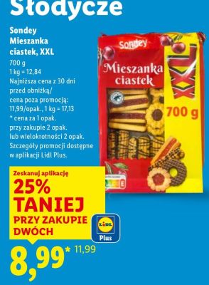 Mieszanka ciastek, XXL promocja w Lidl