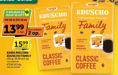 Kawa mielona Eduscho Family promocja w ABC