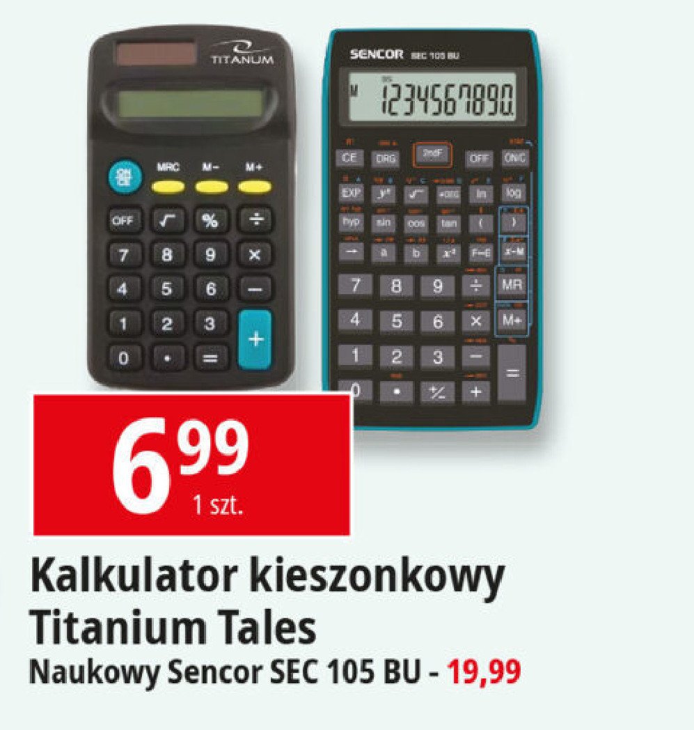 Kalkulator biurowy tales Esperanza promocja