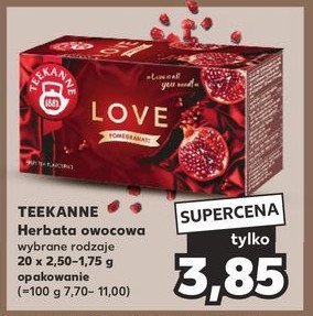 Herbata fruit love Teekanne world of fruits promocja