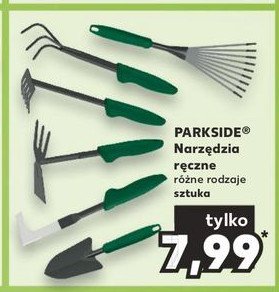 Pazurki ogrodowe Parkside promocja